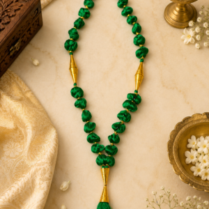Green Silk Thread Mala