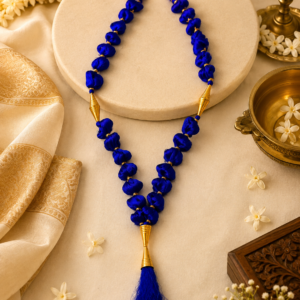 Royal Blue Silk Thread Mala